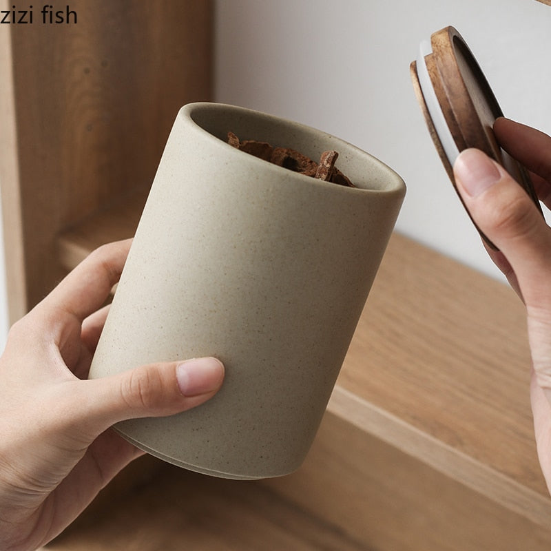 Ceramic Storage Jar